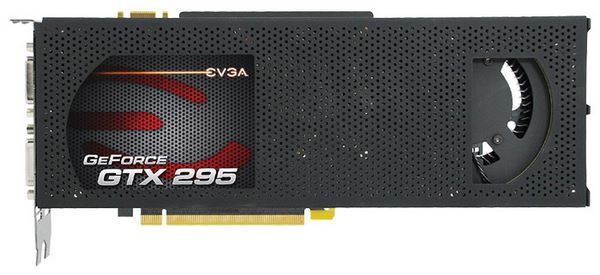 EVGA GeForce GTX 295 576Mhz PCI-E 2.0 1792Mb 1998Mhz 896 bit 2xDVI HDMI HDCP
