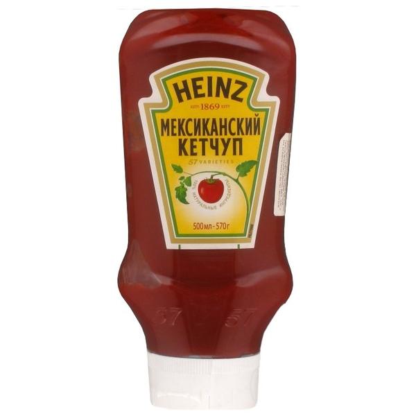 Кетчуп Heinz Мексиканский острый, пластиковая бутылка