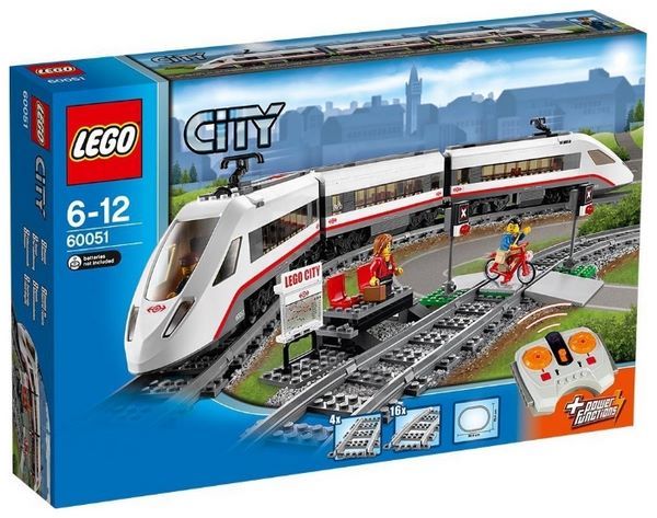 LEGO City 60051 Скоростной пассажирский поезд