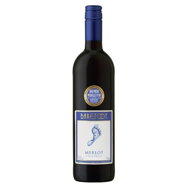 Вино Barefoot Merlot 0.75 л