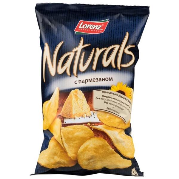 Чипсы Naturals картофельные с пармезаном