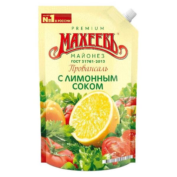Майонез Махеевъ Провансаль с лимонным соком 50.5%