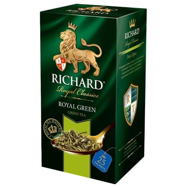 Чай зеленый Richard Royal green в пакетиках