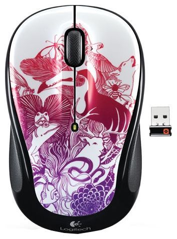 Logitech Wireless Mouse M325 wildlife Black USB