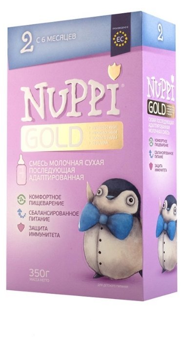 Nuppi Gold 2 в коробке (с 6 месяцев) 350 г