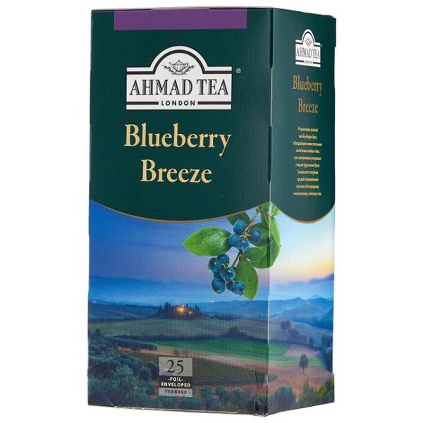 Чай зеленый Ahmad tea Blueberry breeze в пакетиках