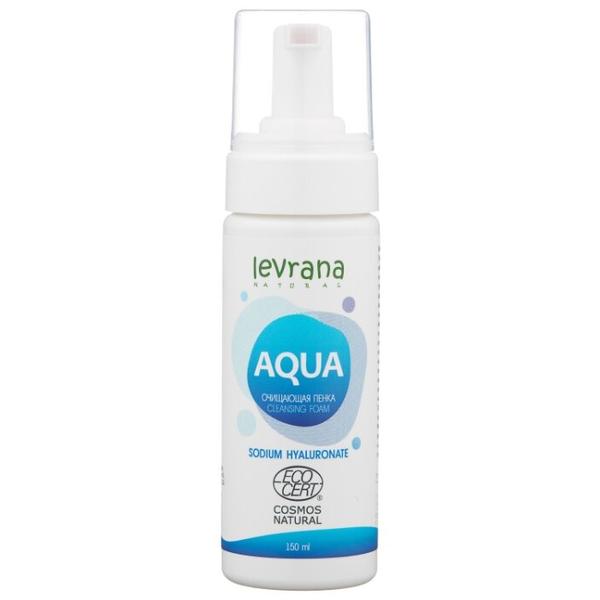 Levrana очищающая пенка для умывания Aqua