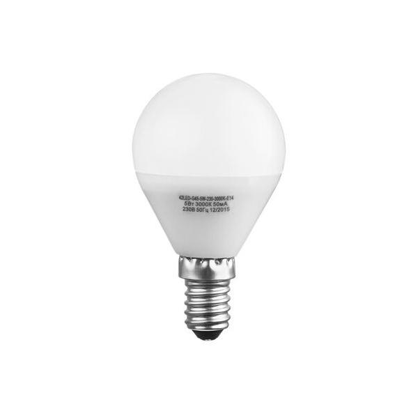 Лампа светодиодная Sweko 38444, E14, G45, 5Вт