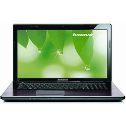 Lenovo G780 59366121 (Pentium 2020M 2400 Mhz, 17.3", 1600x900, 4096Mb, 320Gb, DVD-RW, NVIDIA GeForce GT 635M, Wi-Fi, Bluetooth, DOS) (коричневый)