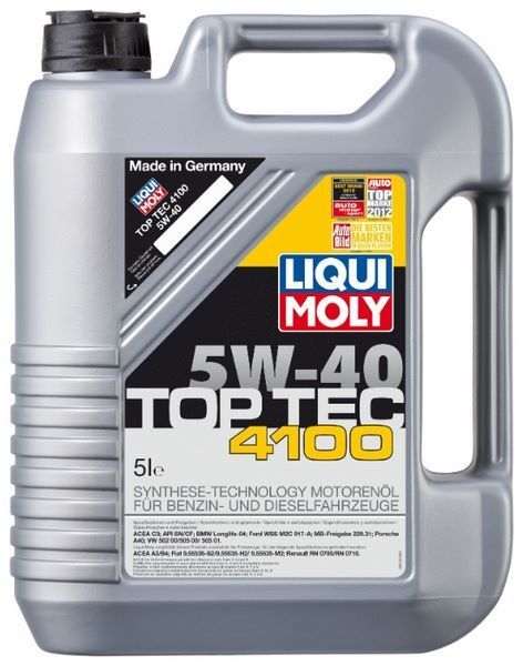 LIQUI MOLY Top Tec 4100 5W-40 5 л