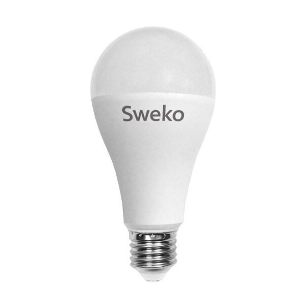Лампа светодиодная Sweko 38769, E27, A65, 20Вт