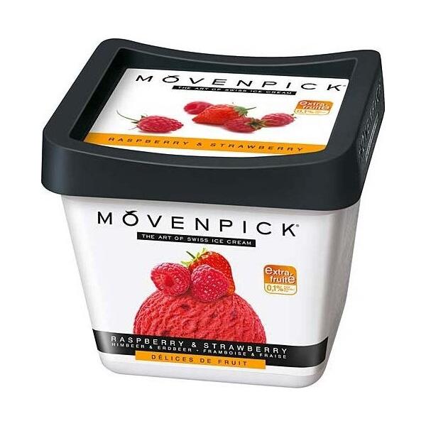 Мороженое Movenpick Movenpick малина-клубника 314 г