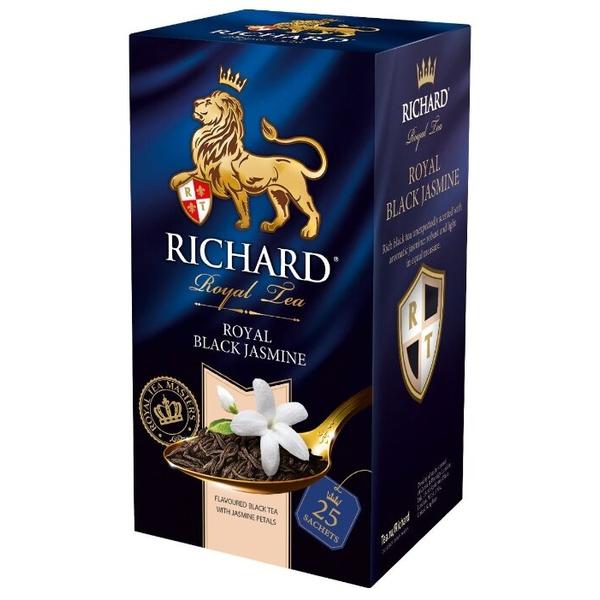 Чай черный Richard Royal black jasmine в пакетиках