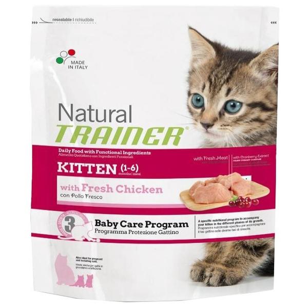 Корм для кошек TRAINER Natural Kitten Fresh Chicken dry