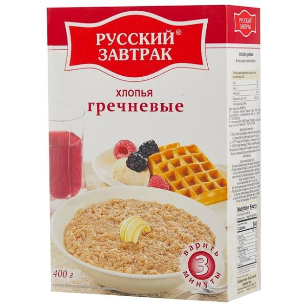 Русский завтрак Хлопья гречневые, 400 г