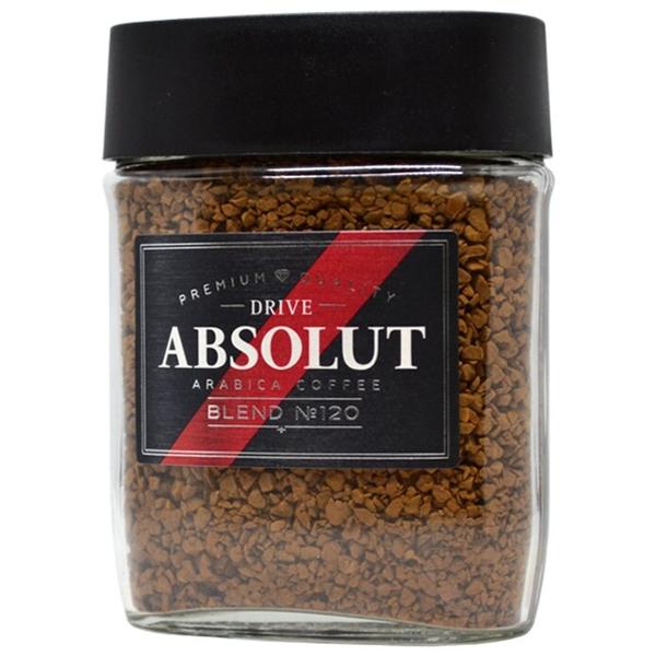 Кофе растворимый Absolut Drive blend №120, стеклянная банка
