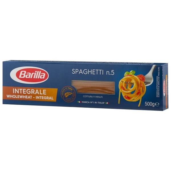 Barilla Макароны Integrale Spaghetti n.5 цельнозерновые, 500 г