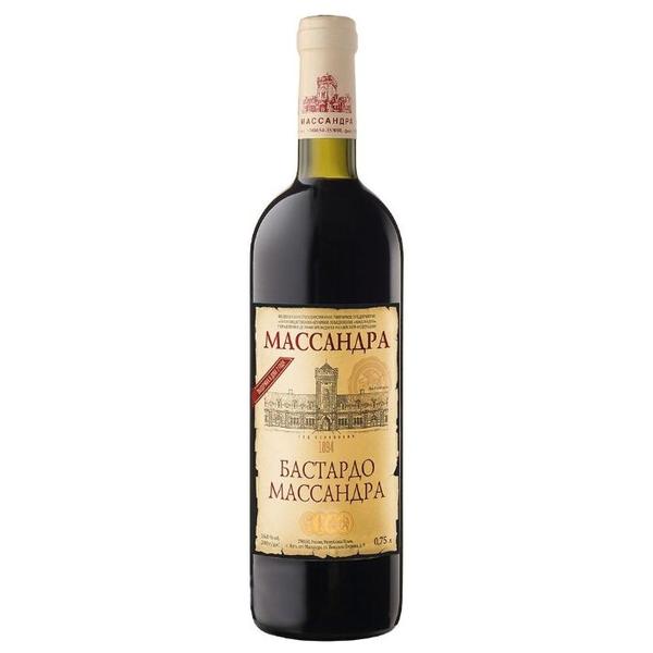 Ликерное вино Массандра Бастардо Массандра 0.75 л