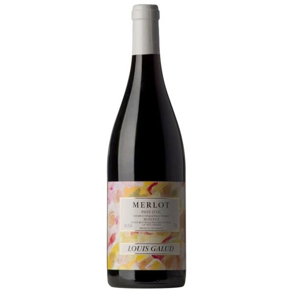 Вино Georges Duboeuf Merlot Louis Galud Semi-sweet 0.75 л