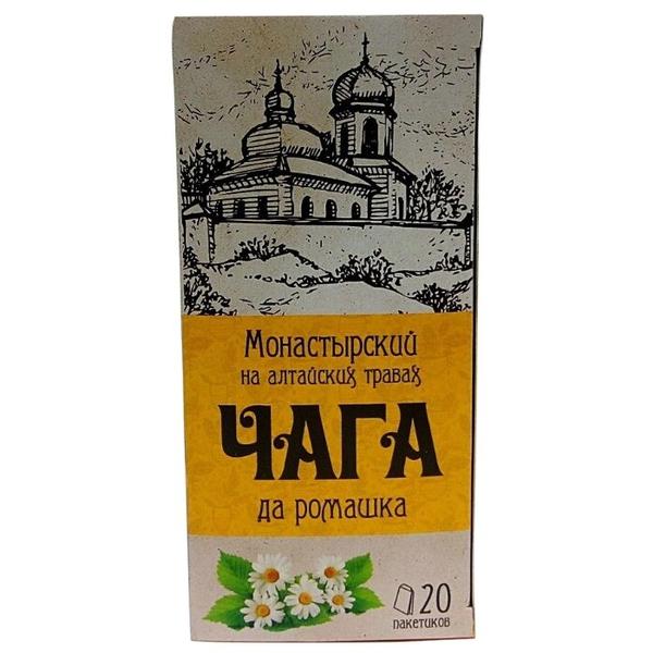Чайный напиток травяной Chagoff Монастырский Чага да ромашка в пакетиках