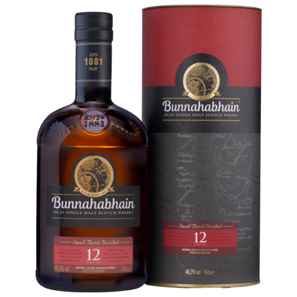 Виски Burn Stewart Distillers Bunnahabhain Aged 12 Years, 0.7 л