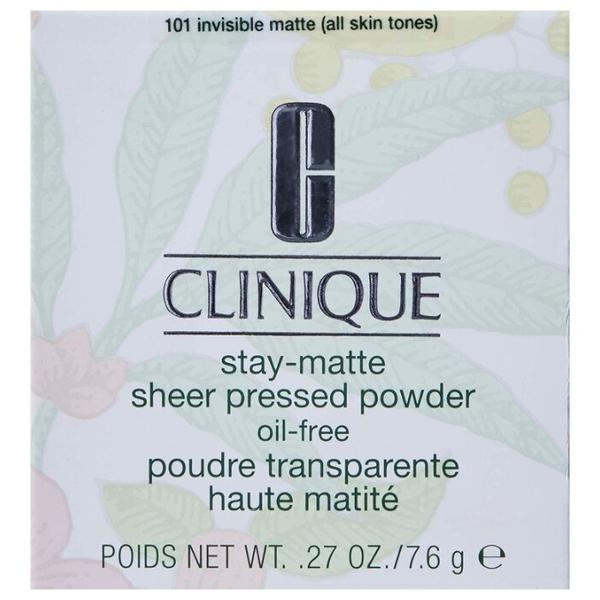 Clinique Пудра Stay-Matte компактная Sheer Pressed Powder