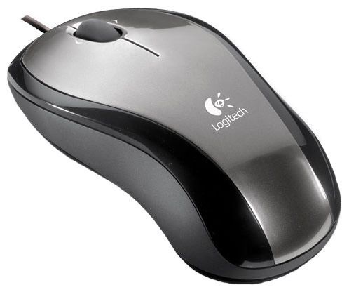Logitech LX3 Optical Mouse Grey-Black USB+PS/2