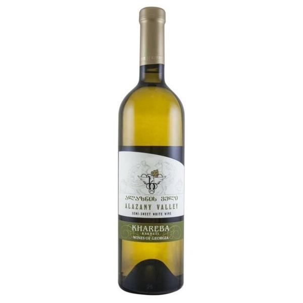 Вино Khareba Alazani Valley White 0.75 л