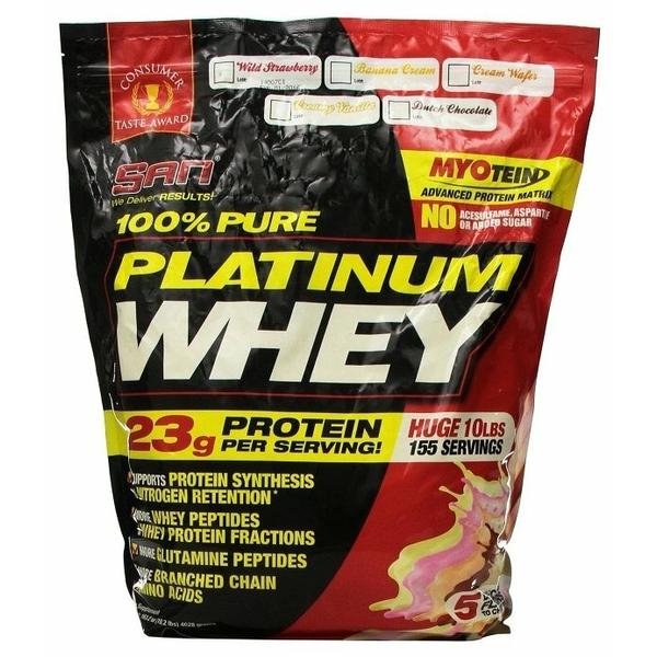 Протеин S.A.N. 100% Pure Platinum Whey (4540-4628 г)