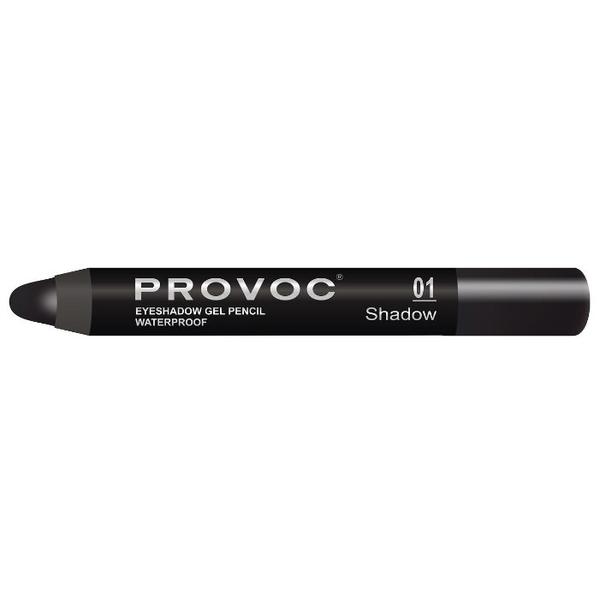 Provoc Тени-карандаш водостойкие Eyeshadow Gel Pencil