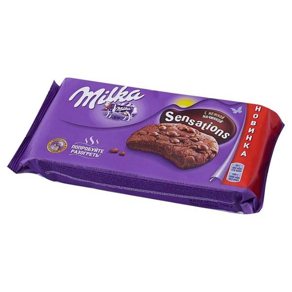 Печенье Milka Sensations Choco Innen Soft, 156 г