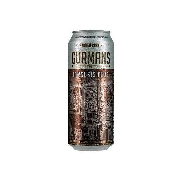 Пиво темное Gurmans Schwarzbier 0.5 л