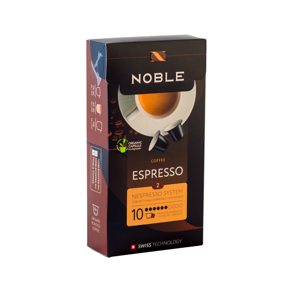 Кофе в капсулах Noble Espresso (10 шт.)
