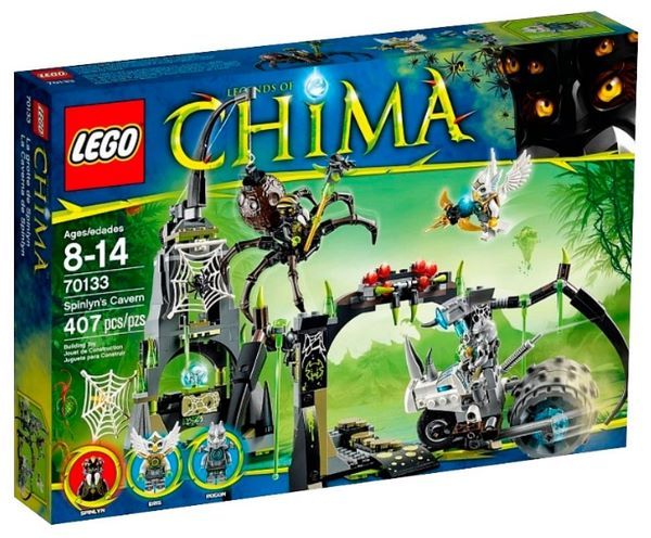 LEGO Legends of Chima 70133 Пещера паучихи Спинлин