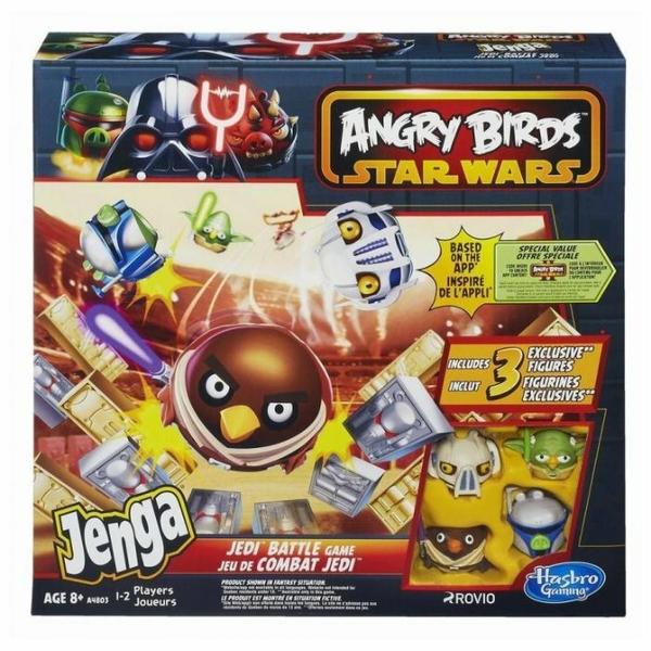 Настольная игра Hasbro Игры Angry Birds. Star Wars. Дженга Атака Клонов A4803