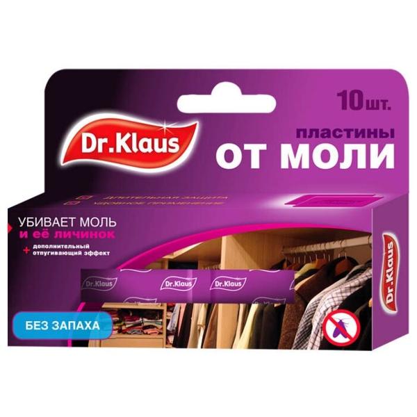 Пластина DR. KLAUS от моли без запаха