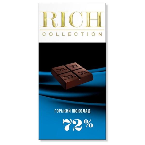 Шоколад RICH COLLECTION горький, 72%