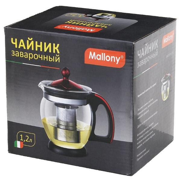 Mallony Заварочный чайник Decotto-1200 910112 1,2 л