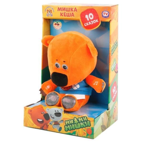 Мягкая игрушка Мульти-Пульти Ми-ми-мишки Медвежонок Кеша 25 см в коробке 10 сказок
