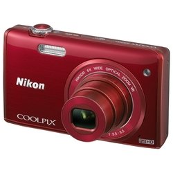 Nikon Coolpix S5200 (красный)