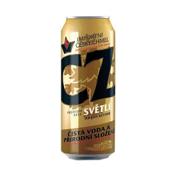Пиво светлое Белый Кремль CZ Svetle 0.45 л