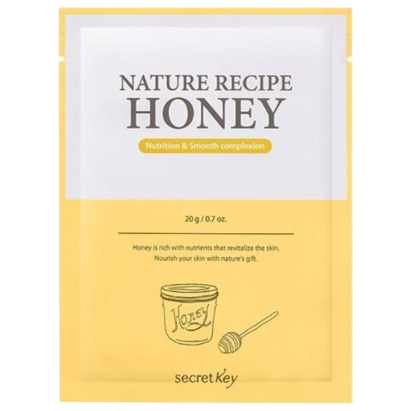 Secret Key Тканевая маска Nature Recipe с экстрактом меда