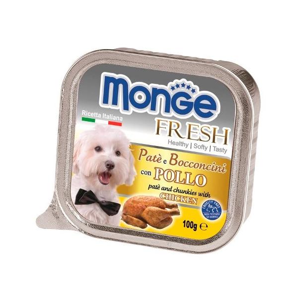 Корм для собак Monge Fresh курица 100г