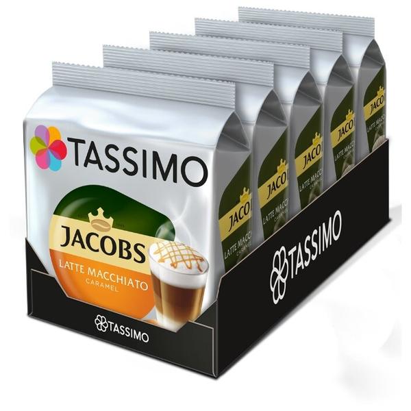 Кофе в капсулах Tassimo Jacobs Latte Macchiato Caramel (40 капс.)