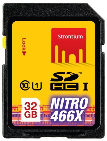 Strontium NITRO SDHC Class 10 UHS-I U1 466X