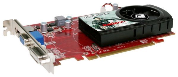 PowerColor Radeon HD 5570 650Mhz PCI-E 2.1 2048Mb 1334Mhz 128 bit DVI HDMI HDCP