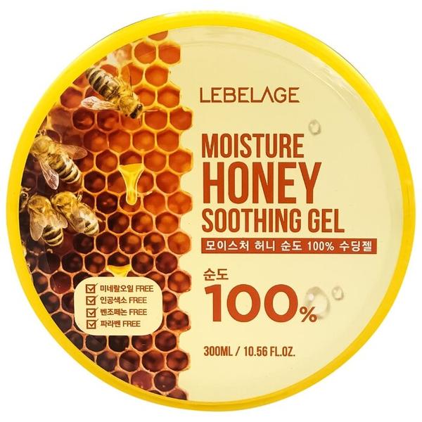 Гель для тела Lebelage увлажняющий успокаивающий с экстрактом мёда Moisture Honey Soothing Gel
