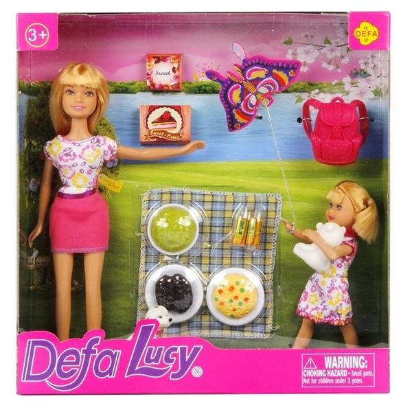 Набор кукол Defa Lucy На пикнике 23 см 8282