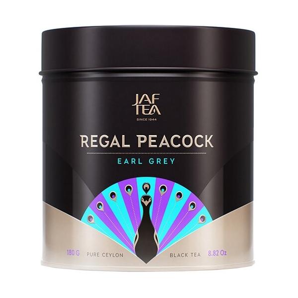 Чай черный Jaf Tea Regal peacock Earl grey подарочный набор