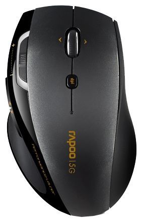 Rapoo Wireless Laser Mouse 7800P Black USB